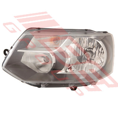 9558394-01 - HEADLAMP - L/H - ELECTRIC - BLACK - TO SUIT - VOLKSWAGEN TRANSPORTER T5 2010-