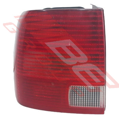 9564198-3G - REAR LAMP - L/H - W/CLEAR REVERSE - TO SUIT - VW PASSAT B5 1997-99 4DR