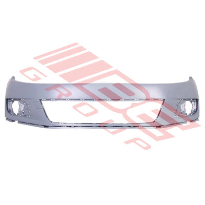 9572090-10CF - FRONT BUMPER - PRIMED GREY - W/O SENSOR HOLE - CERTIFIED - TO SUIT - VOLKSWAGEN TIGUAN 2011-  FACELIFT