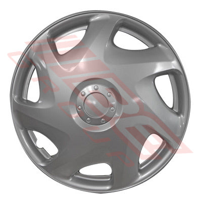 BE-1016-15 - WHEEL COVER 15" - SILVER - TO SUIT - WHEEL COVERS-1016