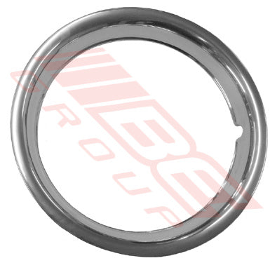 BE-271-14 - WHEEL TRIM BAND - 14IN S/STEEL - 4PC SET - TO SUIT - WHEEL TRIM RING