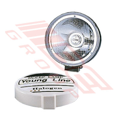 SL-9910 - DRIVE LAMP - 1PC - CLEAR LENS SOLD EACH - TO SUIT - H3/12V/55W - PLASTIC HOUSING/COVER - 8 INCH