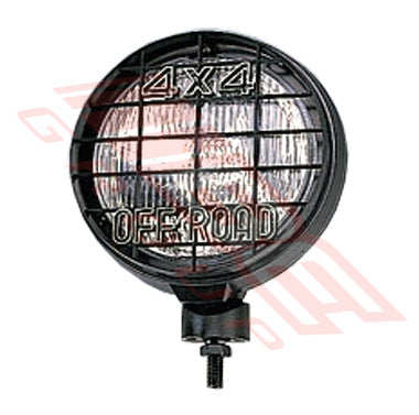 SL-9919 - DRIVE LAMP - 1PC - CLEAR LENS - TO SUIT - H3/12V/55W - METAL HOUSING/GRILLE - 7 INCH