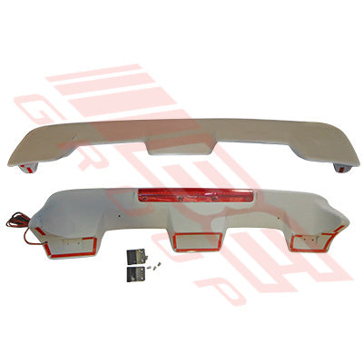 SP-0533L - SPOILER - WITH LED LIGHT - TO SUIT - TOYOTA RAV 4 1994-2000