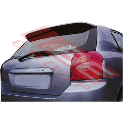SP-1751L - SPOILER - WITH LED LIGHT  - TO SUIT - TOYOTA COROLLA HATCH ZZE 2002-
