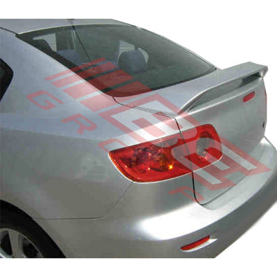 SP-1803A - SPOILER - W/OUT LED LIGHT  - TO SUIT - MAZDA 3 SEDAN 2003/09