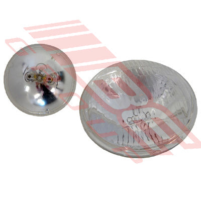 SB-4401 - 24V 2 PIN 75W  146MM ROUND - TO SUIT - 2 PIN 5.75 IN SMALL ROUND SEALED BEAM