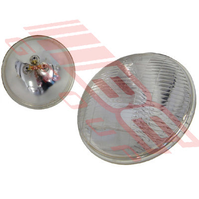 SB-6014L - 12V 3 PIN 60/55W  178MM ROUND - TO SUIT - 3 PIN 7 INCH ROUND SEALED BEAM