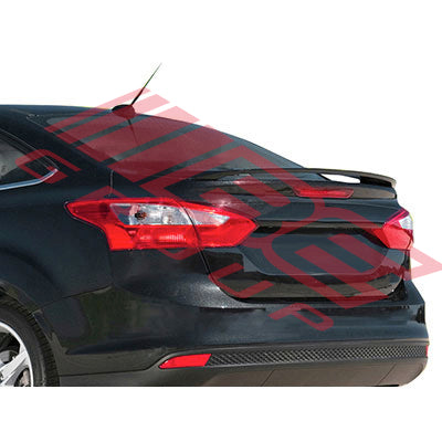 SPOILER - W/OUT LED LIGHT - TO SUIT - FORD FOCUS 4DR 2012-