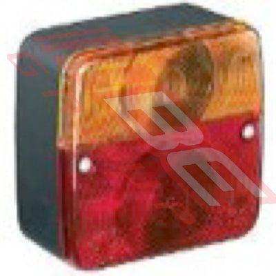 TL-002 - TRAILER LAMP - RED/AMBER - 12V - TO SUIT - UNIVERSAL