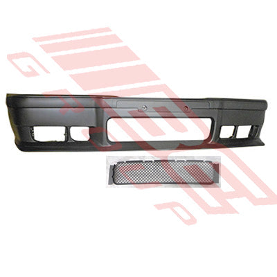 0060090-2 - FRONT BUMPER - ASSY - M3 STYLE - TO SUIT - BMW 3'S E36 1991-