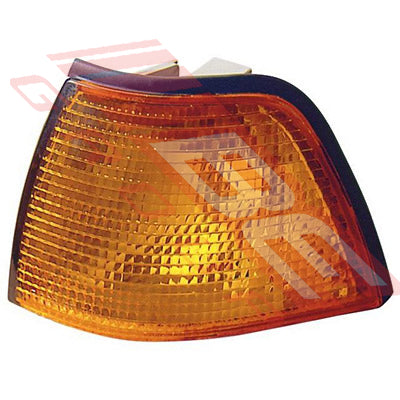 0060097-1G - CORNER LAMP - L/H - AMBER - TO SUIT - BMW 3'S E36 4DR 1991-