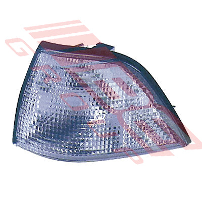 0060097-53G - CORNER LAMP - L/H - CLEAR - TO SUIT - BMW 3'S E36 2DR 1991-