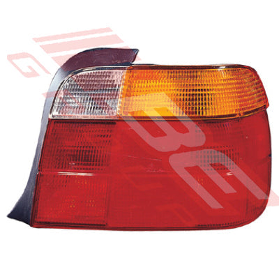 0060098-14G - REAR LAMP - R/H - AMBER/CLEAR/RED - TO SUIT - BMW 3'S E36 1996- COMPACT