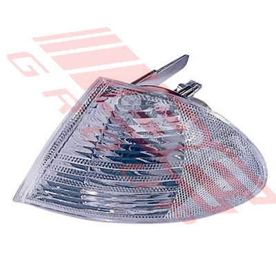 0061097-1G - CORNER LAMP - L/H - CLEAR - TO SUIT - BMW 3'S E46 4D 1998-