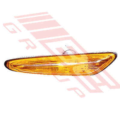 0061097-53G - SIDE LAMP - L/H - AMBER - TO SUIT - BMW 3'S E46 2001-