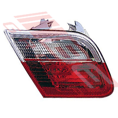 0061098-15G - REAR LAMP - L/H - INNER - CLEAR/RED - TO SUIT - BMW 3'S E46 2D 1998-