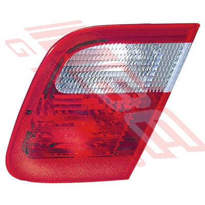 0061098-52G - REAR LAMP - R/H - INNER - CLEAR/RED - TO SUIT - BMW 3'S E46 4D 1998-