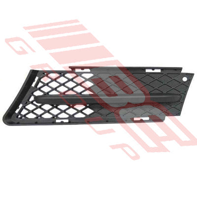 0062090-51 - FRONT BUMPER GRILLE - MAT/BLACK - L/H - TO SUIT - BMW 3'S E90 2005-