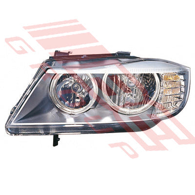 0062094-11 - HEADLAMP - L/H - ELECTRIC - BLACK - TO SUIT - BMW 3'S E90 2008- 4DR