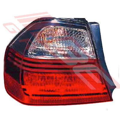 0062098-03G - REAR LAMP - L/H - RED/CLEAR - OUTER - TO SUIT - BMW 3'S E90 2005-08 4DR