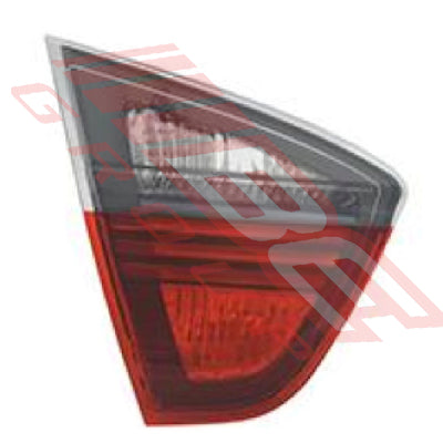 0062098-09 - REAR LAMP - L/H - RED/CLEAR - INNER - TO SUIT - BMW 3'S E90 2005-08 4DR