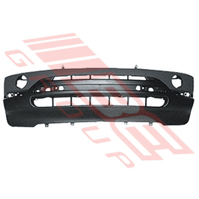 0068090-0 - FRONT BUMPER - W/SENSOR & WASHER HOLES - PRIMED - TO SUIT - BMW X5 E53 2000-