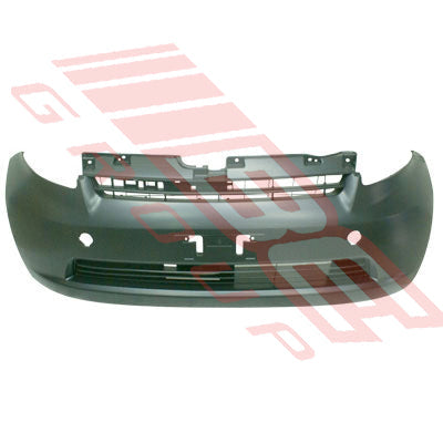 1240190-0 - FRONT BUMPER - PAINTED - TO SUIT - DAIHATSU SIRION - M300S - 5DR H/B - 2005-
