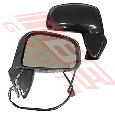 1601816-04 - DOOR MIRROR - R/H - 125 X 245MM - ELECTRIC - TO SUIT - NISSAN TIIDA & TIIDA LATIO - C11 - 2005-