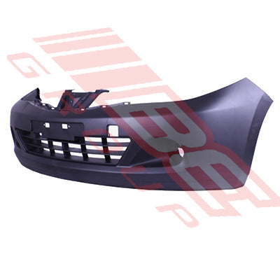 1601890-10 - FRONT BUMPER - TO SUIT - NISSAN TIIDA & TIIDA LATIO - C11 - 4/5DR - 2007- F/LIFT