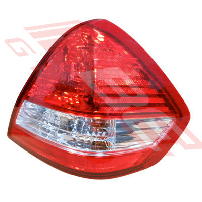 1601898-04 - REAR LAMP - R/H - LINES IN CLEAR PLASTIC - TO SUIT - NISSAN TIIDA 2005- 4DR SEDAN