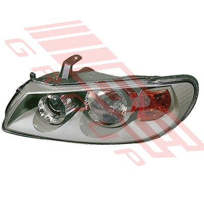 1612094-3G - HEADLAMP - L/H - GREY - W/INDICATOR - TO SUIT - NISSAN SENTRA/PULSAR N16 2002- F/L
