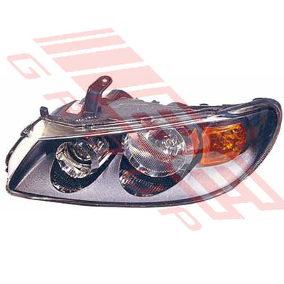 1612094-51G - HEADLAMP - L/H - BLACK - W/INDICATOR - TO SUIT - NISSAN SENTRA/PULSAR N16 2002- F/L