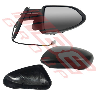 1621616-01 - DOOR MIRROR - L/H - ELECTRIC 5 WIRE - TO SUIT - NISSAN QASHQAI/DUALIS - J10 - 2007-13