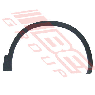 1621631-42 - FRONT GUARD FLARE - R/H - MAT/BLACK - TO SUIT - NISSAN QASHQAI/DUALIS - J10 - 2007-