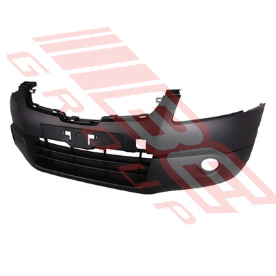 1621690-00 - FRONT BUMPER - PRIMED BLACK - W/O WASHER HOLE - TO SUIT - NISSAN QASHQAI/DUALIS - J10 - 2007-