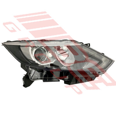 1621794-02 - HEADLAMP - R/H - ELECTRIC - WITH LED - BLACK - TO SUIT - NISSAN QASHQAI/DUALIS - J11 - 2014-