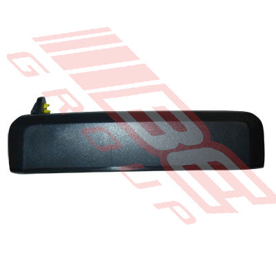 1642010-3 - DOOR HANDLE - FRONT/REAR OUTER - BLACK - L/H - TO SUIT - NISSAN NAVARA D21 1986-