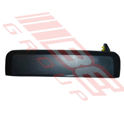 1642010-4 - DOOR HANDLE - FRONT/REAR OUTER - BLACK - R/H - TO SUIT - NISSAN NAVARA D21 1986-