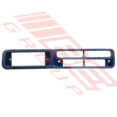 1642090-72 - BUMPER LAMP BEZEL - R/H - BLACK - TO SUIT - NISSAN NAVARA/PATHFINDER