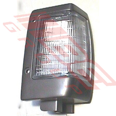 1642097-84 - CORNER LAMP - R/H - GREY - CLEAR TYPE - TO SUIT - NISSAN NAVARA D21 1990-