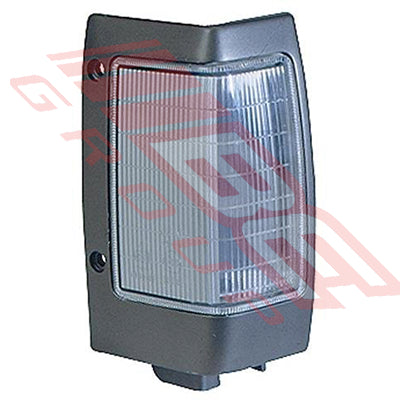 1642097-86 - CORNER LAMP - R/H - GREY - SHADED TYPE - TO SUIT - NISSAN NAVARA D21 1990-
