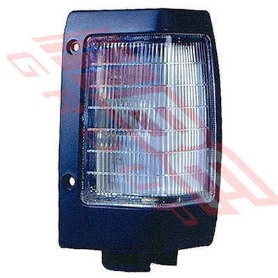 1642097-88 - CORNER LAMP - R/H - BLACK TRIM - TO SUIT - NISSAN NAVARA D21 1993-