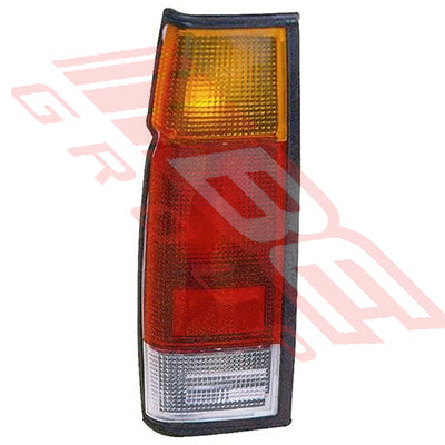 1642098-1 - REAR LAMP - L/H - BLACK TRIM - TO SUIT - NISSAN NAVARA D21 1986-92