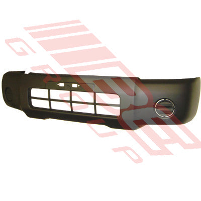 1644090-6 - FRONT BUMPER - W/O FOG LAMP HOLE - TO SUIT - NISSAN NAVARA D22 2002- FACELIFT 2WD