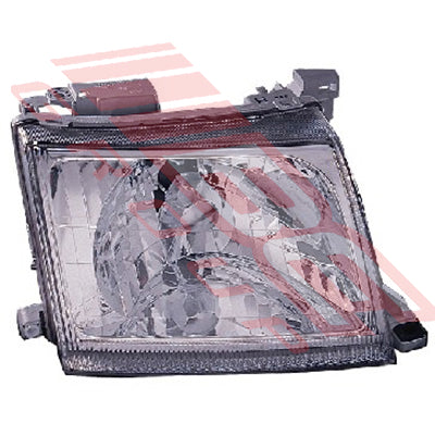 1644094-4G - HEADLAMP - R/H - TO SUIT - NISSAN NAVARA D22 2000-02