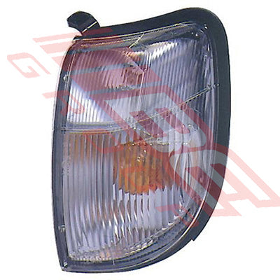 1644097-1G - CORNER LAMP - L/H - CLEAR/AMBER - TO SUIT - NISSAN NAVARA D22 1998-