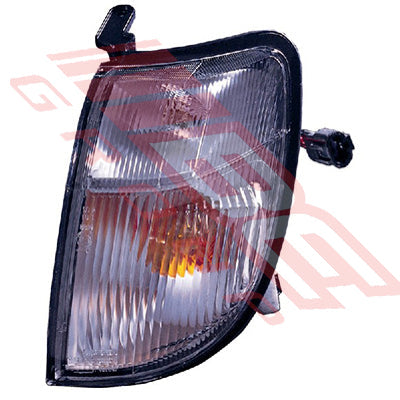 1644097-3G - CORNER LAMP - L/H - CLEAR/AMBER - TO SUIT - NISSAN NAVARA D22 2000-02