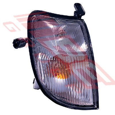 1644097-4G - CORNER LAMP - R/H - CLEAR/AMBER - TO SUIT - NISSAN NAVARA D22 2000-02