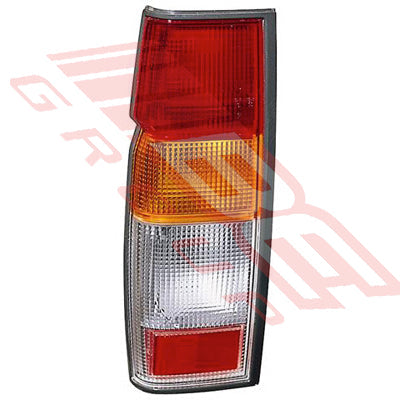 1644098-1 - REAR LAMP - L/H - RED/AMBER/CLEAR/RED - TO SUIT - NISSAN NAVARA D22 1998-